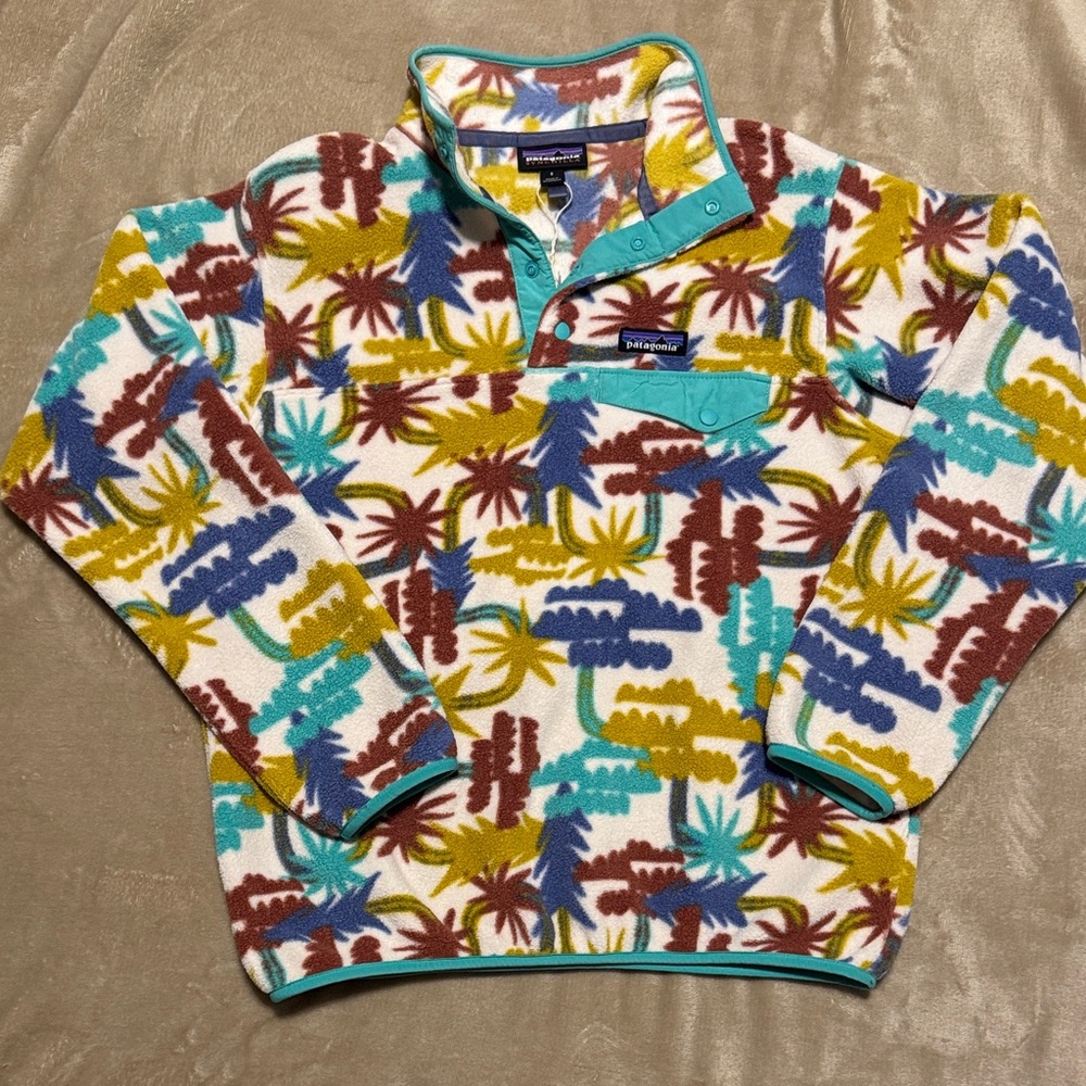 Patagonia Women’s Colorful Zip-Up Sweater